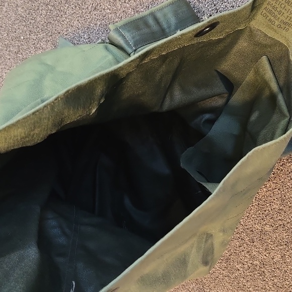 Bag Duffel Green Military Style - Picture 7 of 9